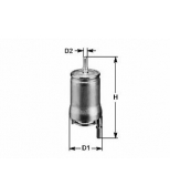 CLEAN FILTERS - MBNA1516 - Фильтр топливный MERCEDES-BENZ: A-CLASS 97-04, VANEO 02-